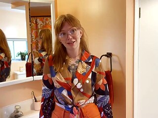 Blonde Stepsis Lesbian Masturbation POV
