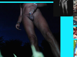 Plugs and toes outdoors with some squirting