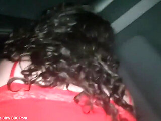 fucking British BBW anal hard and deep back of my car
