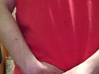 Jerking off my Big Dick and tasting my Cum