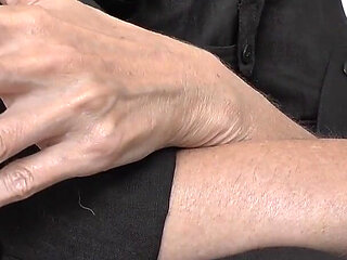 Hand Fetish and Natural Fingernails, Black Dress, JOI, Lady Victoria Valente