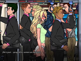 Jenny got on the bus and a stranger'_s cock rubbed against her sweet ass.
