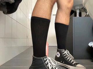 Cumming after fucking my tight hole