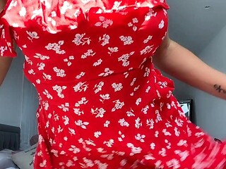 Amateur hottie solo masturbation