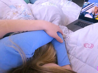 Step Sister Blowjob and Creampie - Big Ass Teen Fucked by Brother