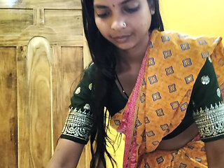 Indian cute couple first night honeymoon fucking in hindi