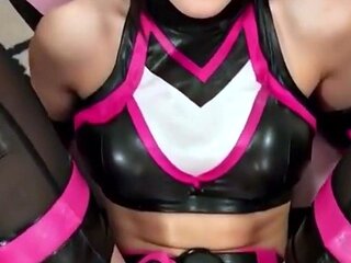 ai juri slut pussy stuffed in gaming chair