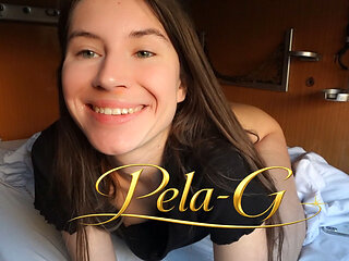 I Was Lucky Enough to Get Fucked and Have Delicious Morning Cum in My Mouth While Traveling on the Train