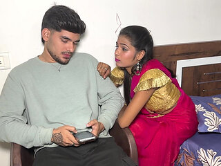 Sister-in-law offered sex to brother-in-law brother-in-law also became happy and had sex with sister-in-law when his brother was not at home