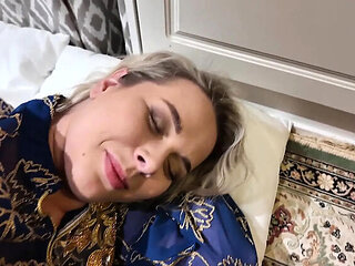 Homemade POV Sex with Busty Blonde Stepmom Nikky