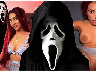 They Come Into My House To Scare Me And End Up Fucking Me Halloween - Jessica Sodi