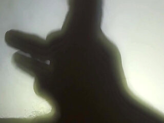 Desi boy cumshot with hard dick morning