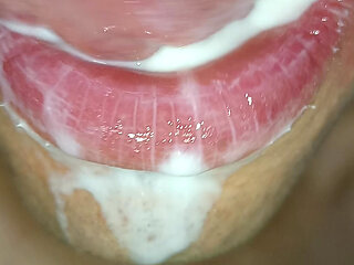 I LOVE CUM IN MY MOUTH, TONGUE LONG TONGUE, KISS, SIX PACK, FITNESS GYM, SUBMISSIVE, WOMEN'S LINGERIE