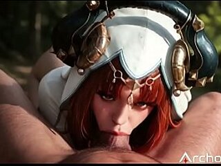 The Nilou seduced me, so I fucked her in the forest [AI]