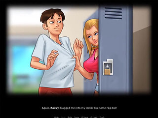 Summertime Alpha Bitch Fucked in Locker - Claustrophobic Sex Part 150