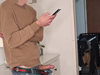 Big Dick Sexy Skinny Guy. Get Seduced From Stepdaddy Chubby Ass