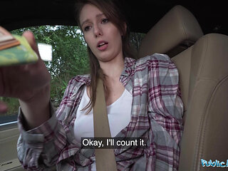 PUBLIC AGENT - Swedish Hitchhiker is a Fantastic FUCK