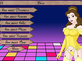 Park After Dark - Ariel and Cinderella Lesbian Sex Animation Collection [18+] Porn Game