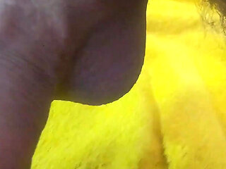 Ebony Pussy Dripping Cum with Big White Cock