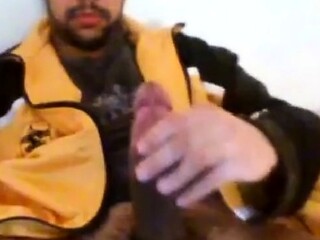 Str8 Danish Guy Cums on Paper Towel with Monstercock