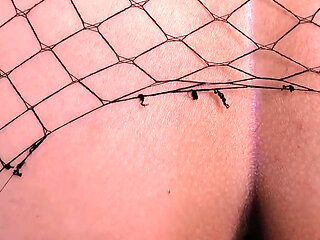 Natural Big Ass, Tights, and a Huge Cock in the Vagina Until the Cum