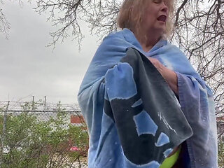 Catching Raindrops with My Titties