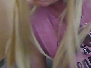 Orgasm Doggy Dildo Fucking Closeup Dildo Blowjob & Masturbation Pussy Spreading in Socks