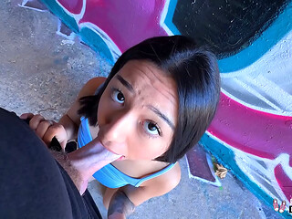 Liora Vane 18yo Mixed-Race Teen Gets Wild Outdoors In POV