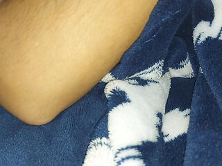 Looking at my stepsister's pussy in her underwear