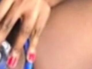 Monika Sweet masturbates her pussy and ass with toy