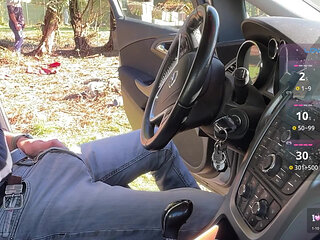 Masked cock-hungry slut finds me again and devours my big dick