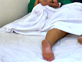 Stepsister Bed Share in Hotel Room