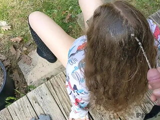 I Covered This Dirty Little Slut in Pee and Made Her Queef for Me