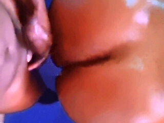 Big Ass Ebony Destroyed by Hard BBC Pounding Doggy Style