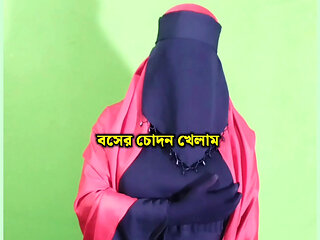 Bangladeshi beautiful housewife spending the night with neighbor