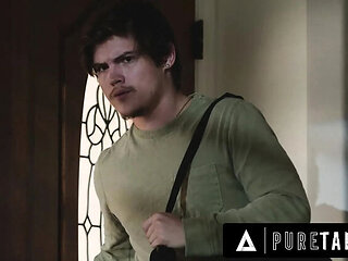 Stepbrother Catches Stepsis Charlotte Sins Cam Show - Big Tits Fuck & Creampie