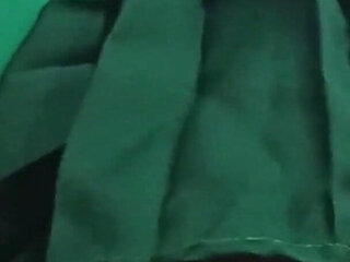 African Teen Bitch in Uniform. Fucks Cowgirl After School