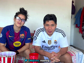 Real Madrid and Barcelona He Tells Me That if Barcelona Loses He Will Give Me a