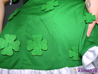 St Patrick's Day Fun Stroking Your Cock -ASMR JOI- KImmy Kalani