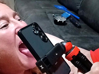 HUBBY ORDERS SLUT TO SUCK CUM FROM LIMP DICK (INTENSE BLOWJOB)