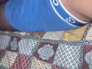 Waking up early morning found dick is going outside my underwear