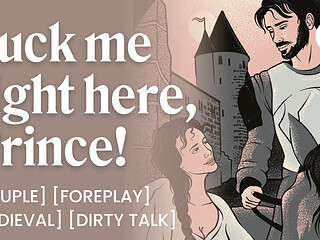 ASMR Audio Porn: Servant Begging for the Royal Cock - First Time, Foreplay & Teasing  - Erotic Audio Roleplay for Women