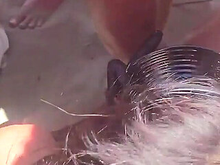 Gangbang with Strangers on the Beach of the Arabian Nights