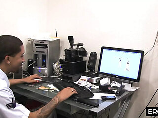 Ethan Hunt fucks mature MILF Cece Stone hard - huge tits bounce as she cums