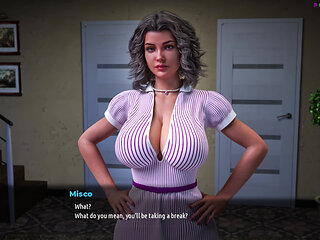 MILFs of Sunville by L7team - Almost Expelled From College, Stepaunty Daisy Knows How to Cheer Him up 70