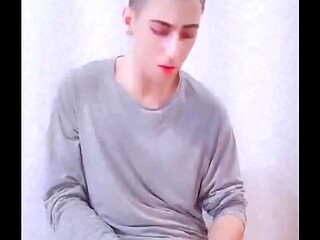 Sexy handsome guy jumps and cums multiple times. Hot sounding