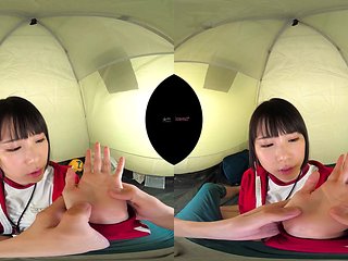 Japanese naughty slut VR memorable porn