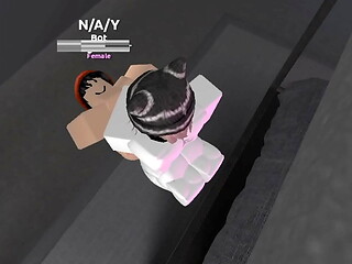 Sexo con el bot de mi novia en roblox