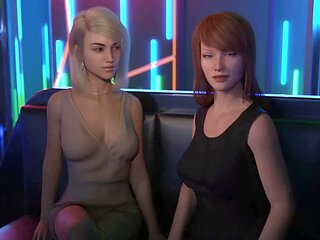 Nightclub adventure with two sexy girls and Erotictalker