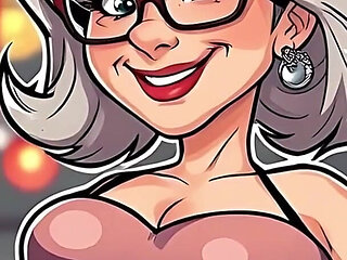 Hooters Cartoon Art